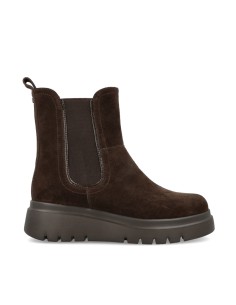 Impronte Maddalena Chelsea Veloursstiefeletten mit Keilabsatz
